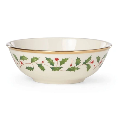 Lenox Holiday Place Setting Bowl In White