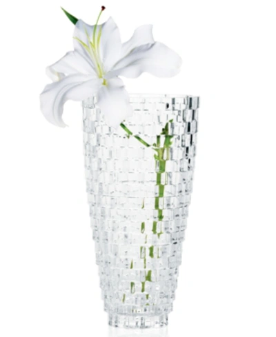 Mikasa Palazzo Crystal Vase 12" In White