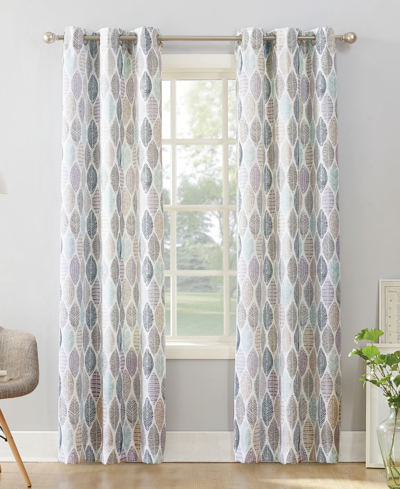 No. 918 Sheer Voile Rod Pocket Top Curtain Panel, 59" X 108" In Gray