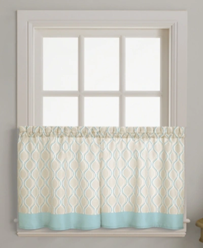 Chf Morocco 58" X 36" Window Tier In Aqua