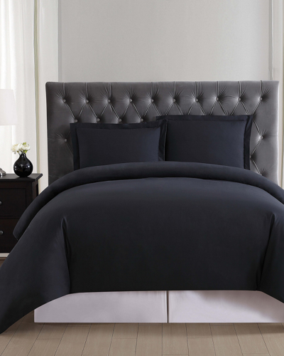 Truly Soft Everyday King Duvet Set Bedding In Black