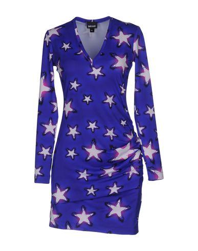 Just Cavalli Short Dress In Purple | ModeSens