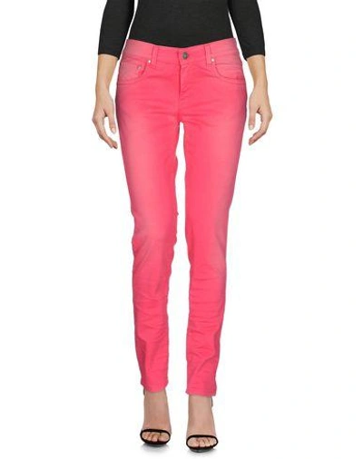 Pierre Balmain Jeans In Fuchsia