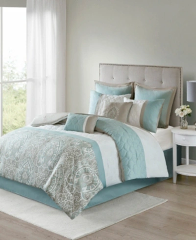 510 Design Shawnee California King 8 Piece Comforter Set Bedding In Blush