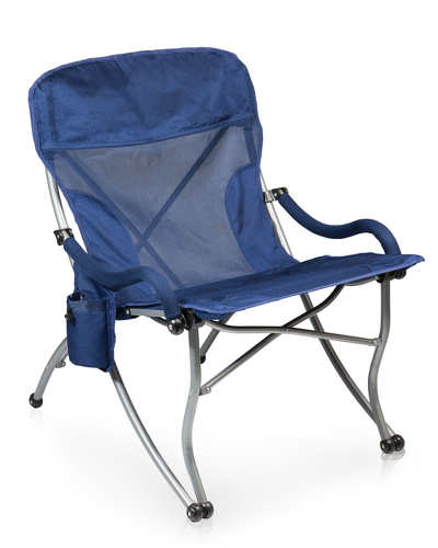 Picnic Time Pt-xl Camp Chair In Navy