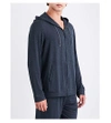 Derek Rose Marlowe Stretch-jersey Hoody In Anthracite