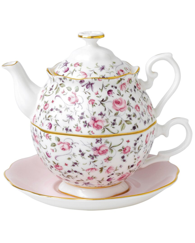 Royal Albert New Country Roses Tea For One In White