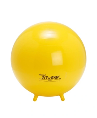 Gymnic Sit'n'gym Jr. 45 Therapy Seating Exercise Ball With Stability Legs In Yellow