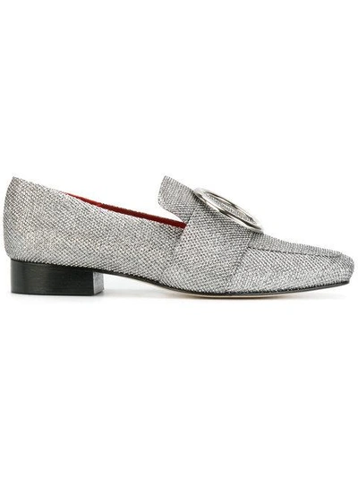 Dorateymur Square Toe Loafers - Metallic