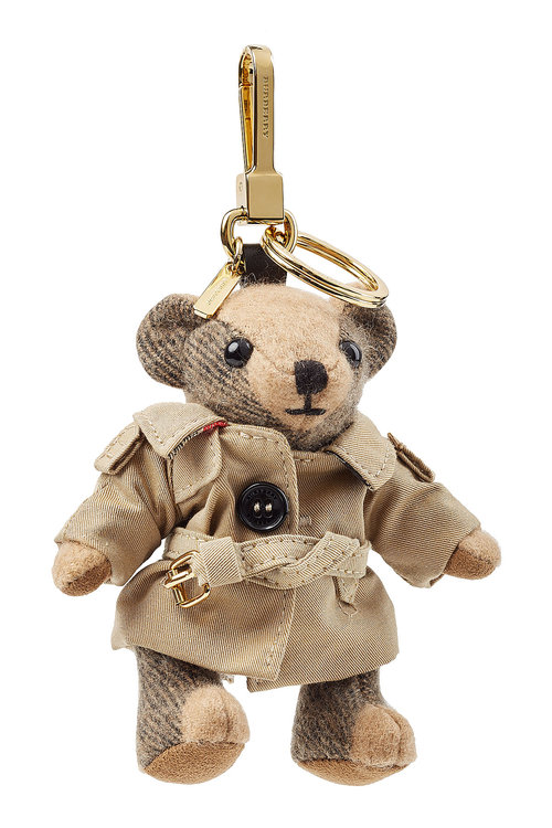 Burberry Cashmere Charm In Camel | ModeSens