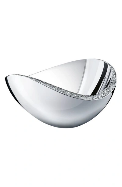 Swarovski Minera Decorative Bowl In Silver
