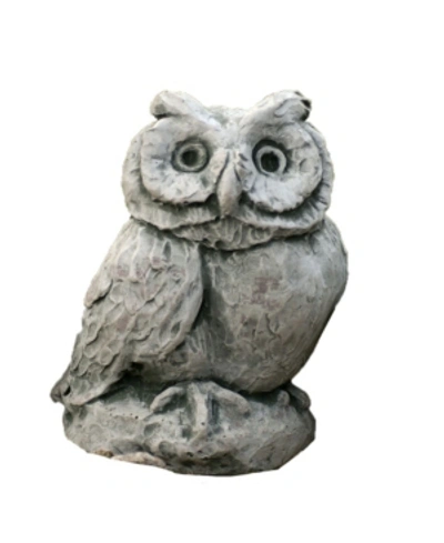 Campania International Merrie Little Owl Garden Statue In Brown