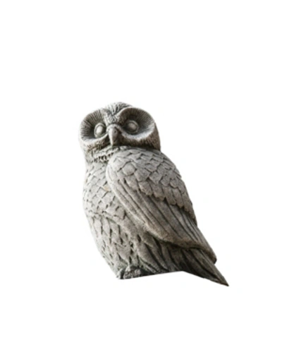 Campania International Night Owl Garden Statue In Brown