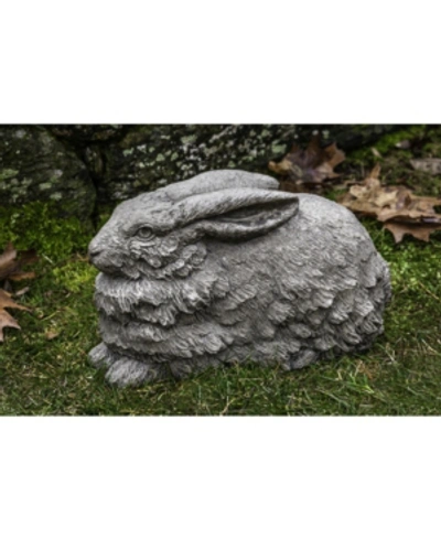 Campania International Flemish Hare Garden Statue In Slate