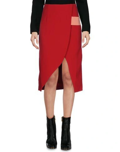 Finders Keepers Mini Skirt In Red