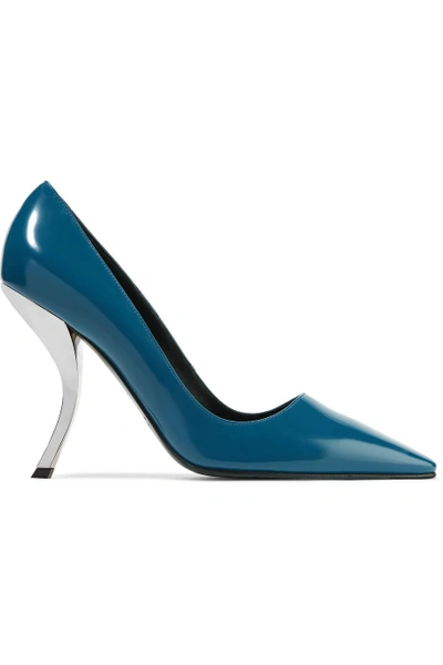 Roger Vivier Glossed-leather Pumps | ModeSens