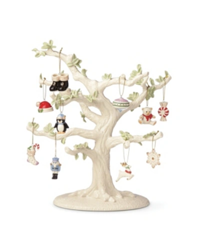 Lenox Christmas Memories 10 Piece Ornament & Tree Set In Multi And No Color