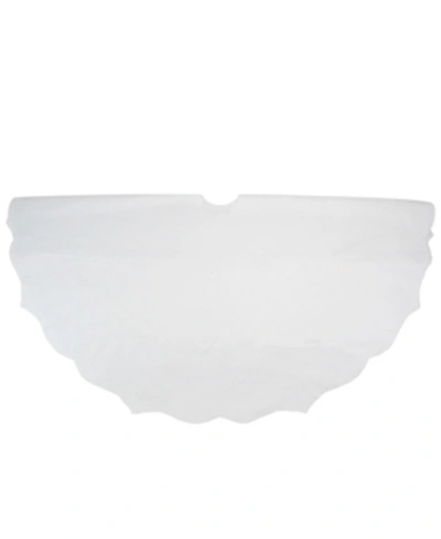Northlight Christmas Traditions Scalloped Edge Christmas Tree Skirt In White