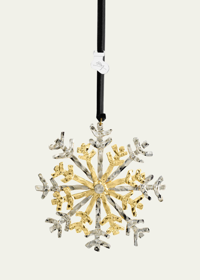 Michael Aram Gold Snowflake Ornament