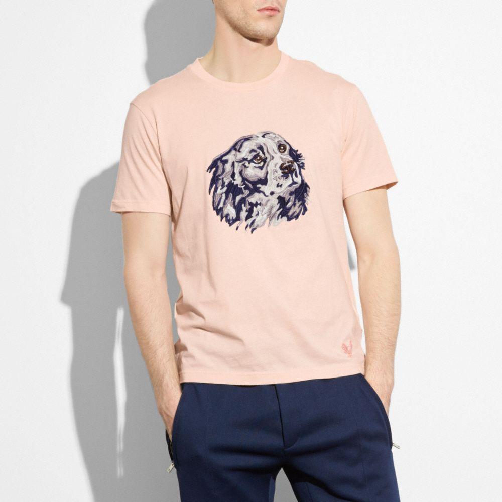 coach pink shirt