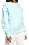 Champion Reverse Weave® Boyfriend Sweatshirt In Ice Fall