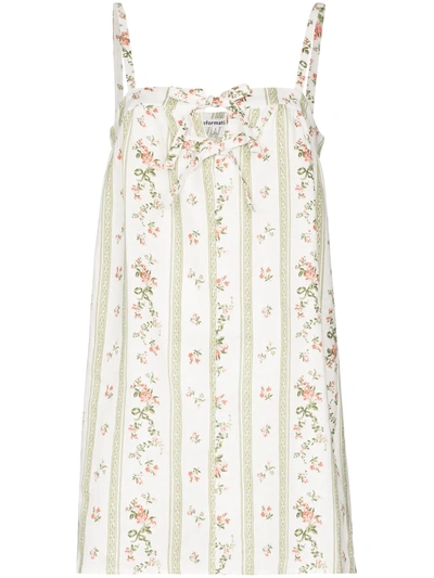 Reformation Womens Heath Maegan Floral-print Linen Midi Dress 14 | ModeSens