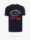 Paul & Shark Branded T-shirt In Blue