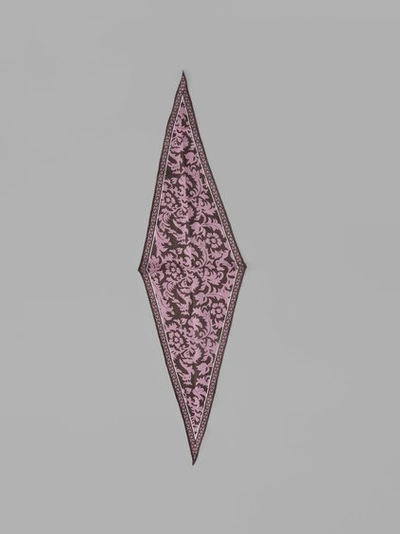 Haider Ackermann Women's Multicolor Diamond Scarf