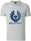 Belstaff Phoenix-print Cotton-jersey T-shirt In Grey