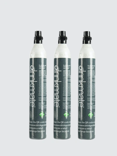 Drinkmate 60l Co2 Cylinders (3 Pack) In Silver