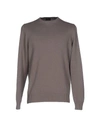 Drumohr Sweaters In Grey