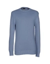 Drumohr Cashmere Blend In Slate Blue