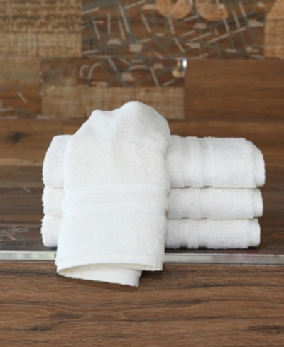 Linum Home Denzi 4-pc. Hand Towel Set Bedding In White