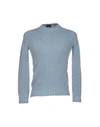 Drumohr Sweaters In Pastel Blue