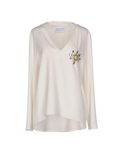 Stefano De Lellis Blouses In Ivory