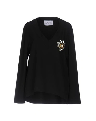 Stefano De Lellis Blouses In Black