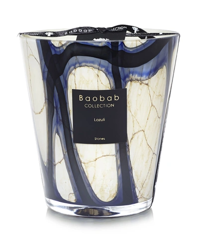 Baobab Collection Stones Lazuli Candle, 6.3"