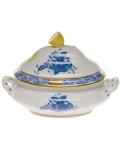 Herend Chinese Bouquet Blue Mini Tureen