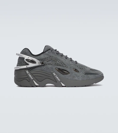Raf Simons Cylon-21 Low-top Sneakers In Grey