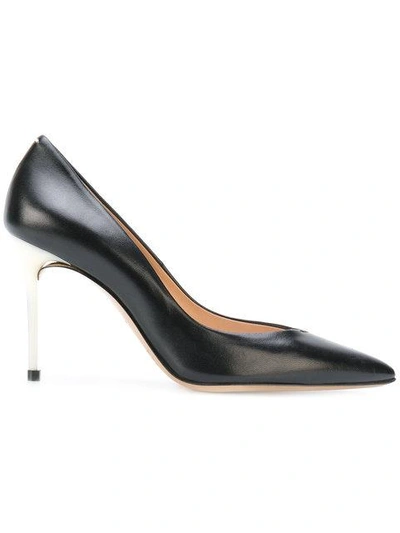 Maison Margiela Deconstructed Pointed Toe Pumps In Black