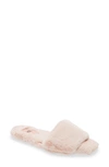 Bp. Livie Plush Slide Slipper In Pink Creole