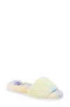 Bp. Livie Plush Slide Slipper In Purple Celestial Ombre