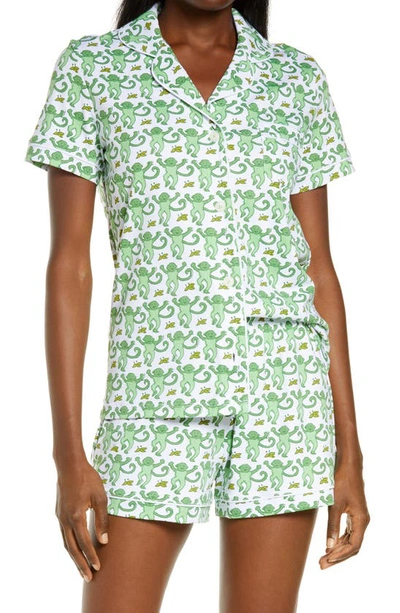 Roller Rabbit Monkey Short Pajamas In Assorted | ModeSens