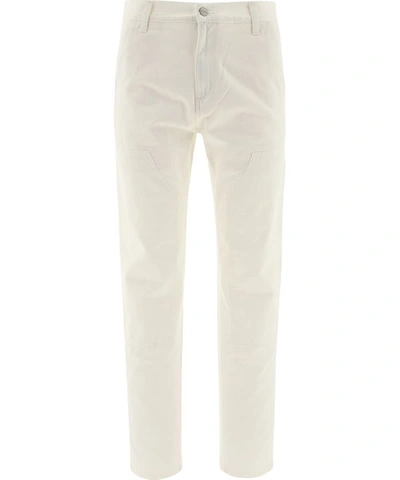Carhartt Men's White Cotton Pants