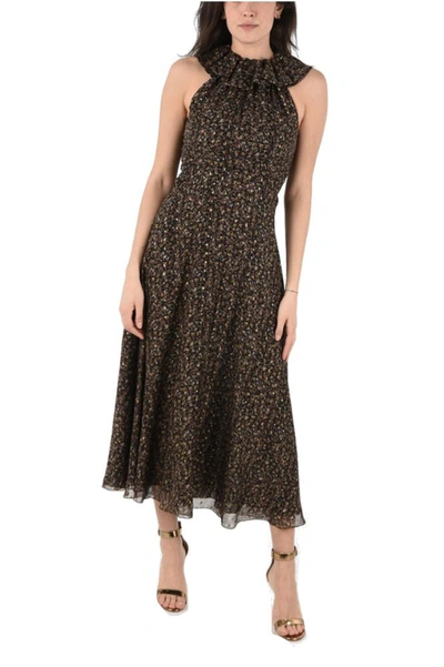 Celine Céline Women's Brown Silk Dress