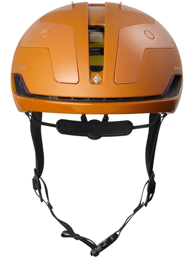 Pas Normal Studios Orange Falconer Ii Aero Mips Cycling Helmet