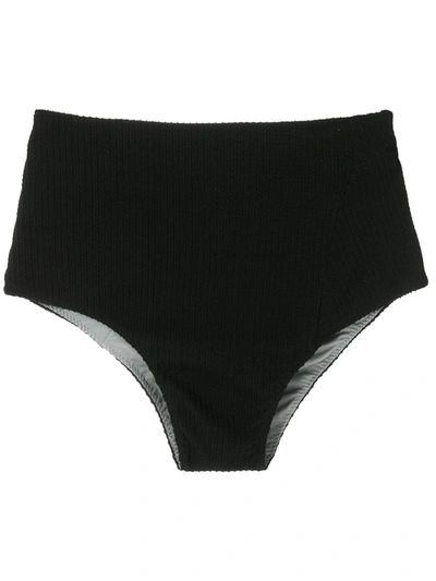 Clube Bossa Casall High-waited Bikini Bottoms In Black