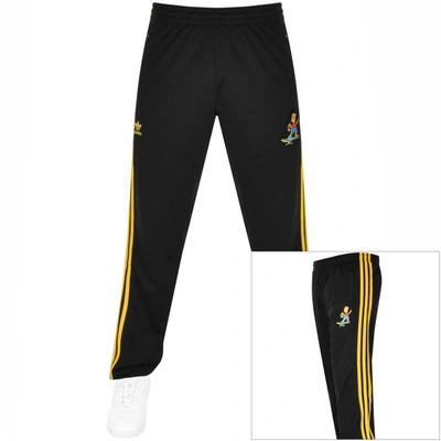 Adidas Originals Adidas Men's Originals X The Simpsons Firebird Track Pants In Black