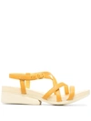 Camper Minikaah Open-toe Sandals In Yellow