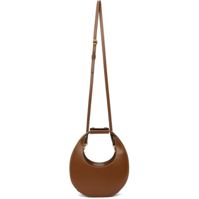 Staud Brown Mini Moon Bag